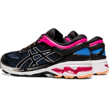 Asics Running Shoes Gel Kayano 26 black/blue coast Women